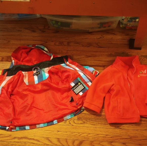 Sz 2T Conifere girls 3-in-1 coat - Picture 3 of 7